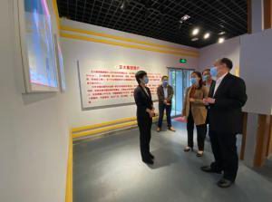 洛陽市市委常委、宣傳部長王飛蒞臨洛陽正大調研